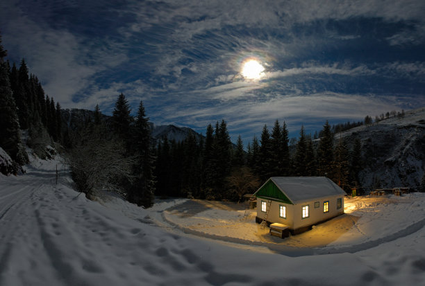 在晚上图片下载