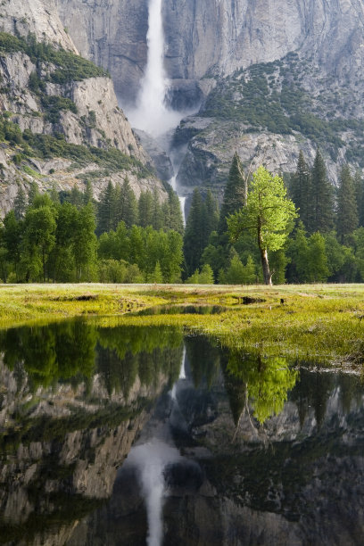 约塞米蒂瀑布图片下载