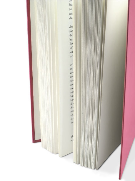 打开红色封面的书图片下载