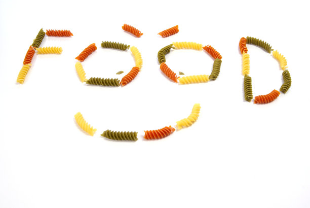 意大利面食品的脸图片下载