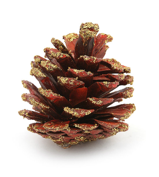 圣诞装饰锥图片下载