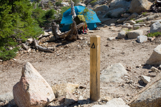 指定的山地背包露营地图片下载