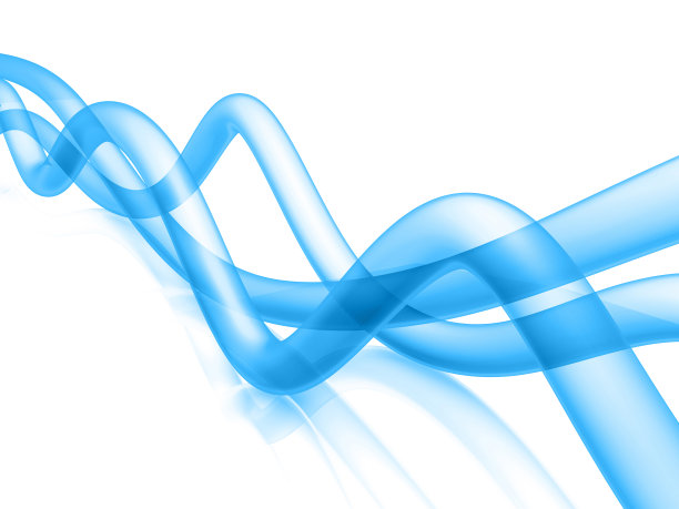 对称的蓝色设计的织物图片下载