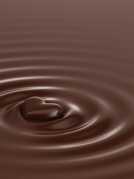 巧克力的心图片下载