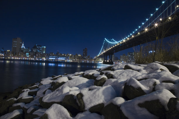 从布鲁克林那边看曼哈顿大桥图片下载