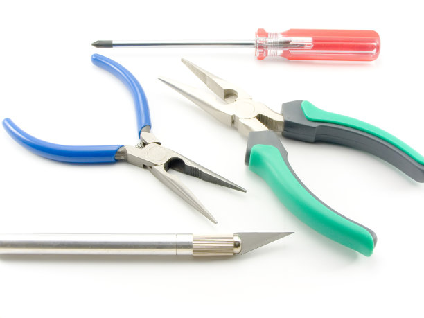 镊子，螺丝刀，小刀图片下载