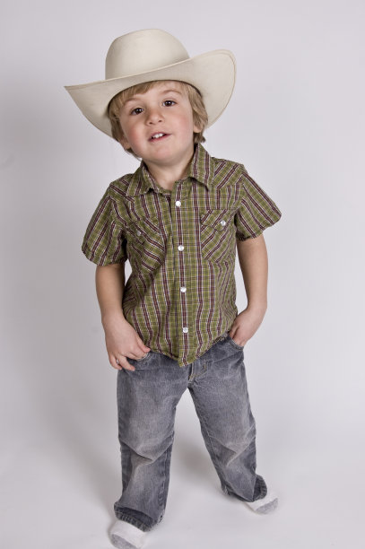 牛仔的孩子图片下载