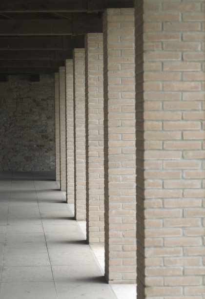 现代的柱廊图片下载