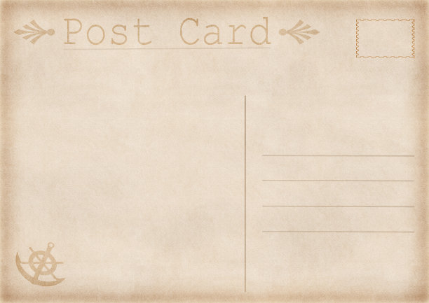 插图明信片图片下载