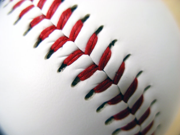 棒球缝合细节图片下载