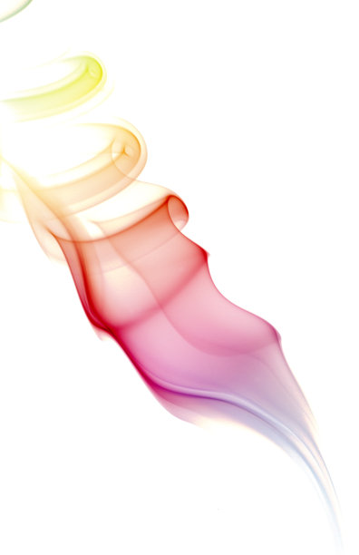 五彩缤纷的彩虹烟图片下载