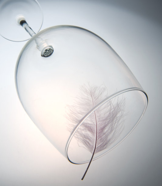 玻璃和绒毛图片下载