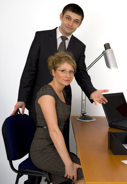 女商人和办公室商人。图片下载