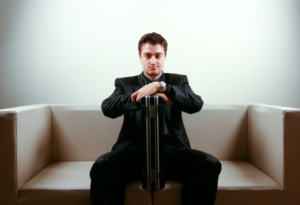 商人在休息室图片下载