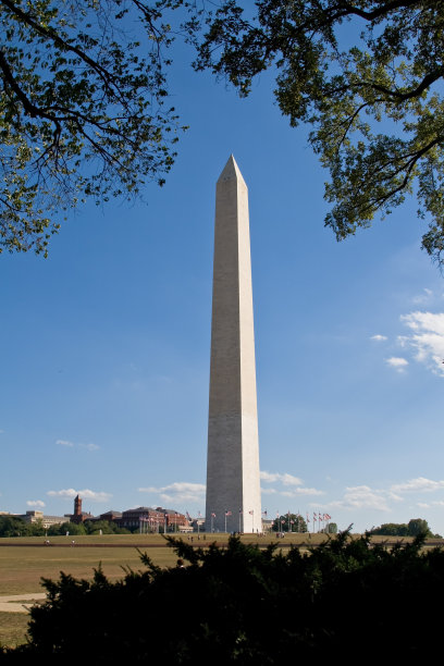 秋天的华盛顿纪念碑图片下载