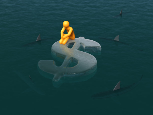 融化的美元图片下载