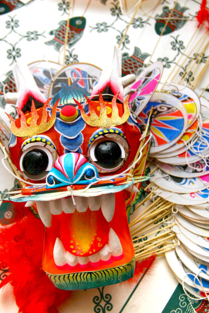 美丽的中国龙风筝图片下载