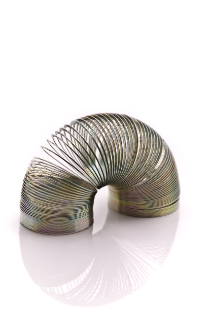 带反射的半圆螺旋弹簧图片下载