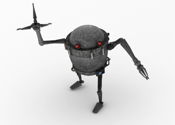 废金属机器人图片下载