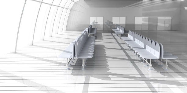 机场走廊图片下载