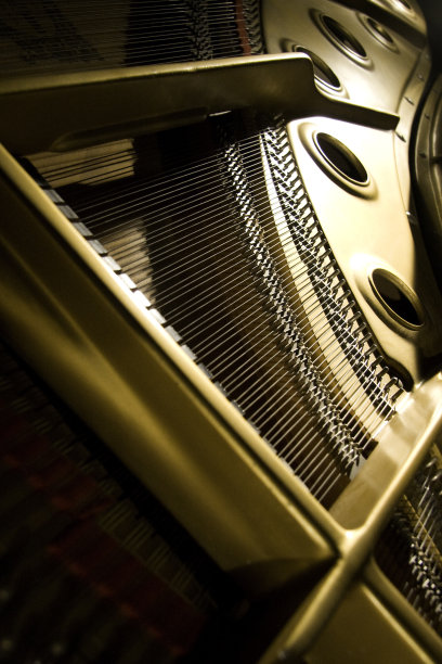 赏心悦目的钢琴内景图片下载