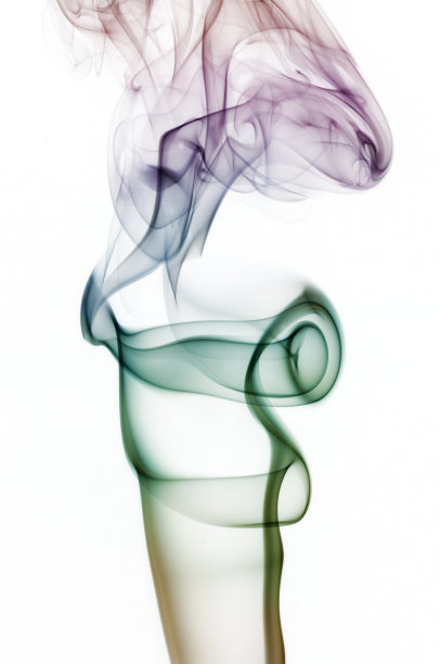 彩色的烟图片下载