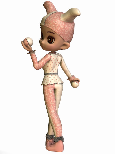 可爱的卡通人物-小丑图片下载