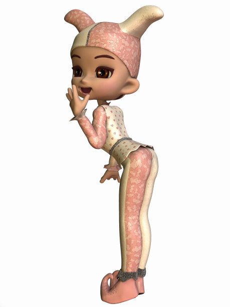 可爱的卡通人物-小丑图片下载