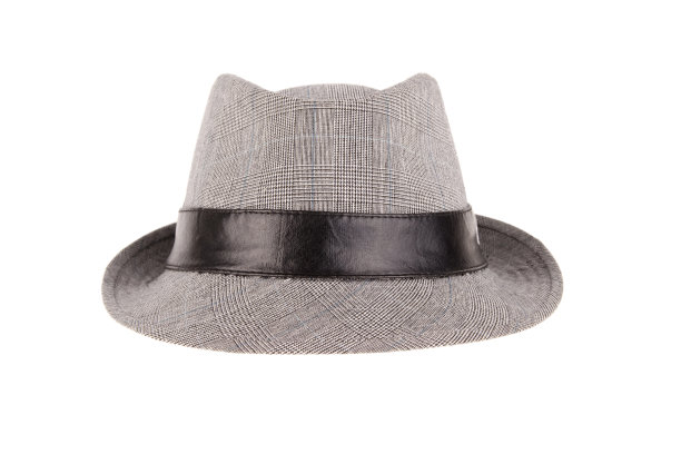 白色背景上的帽子图片下载