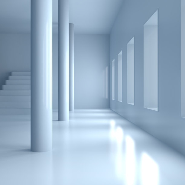 当代宽阔的大厅图片下载