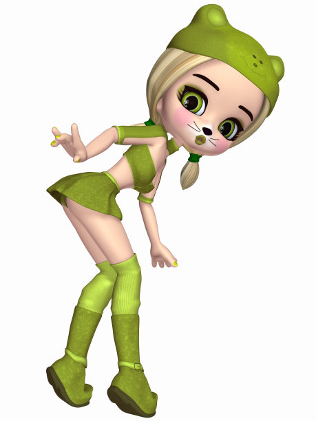 色调女孩图片下载