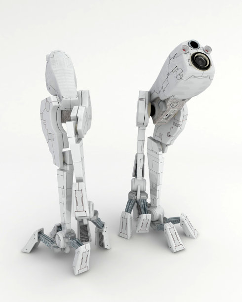 沃克机器人,垂直图片下载