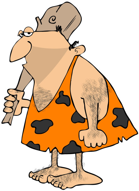 多毛的穴居人图片下载