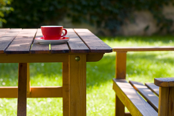 花园的咖啡图片下载