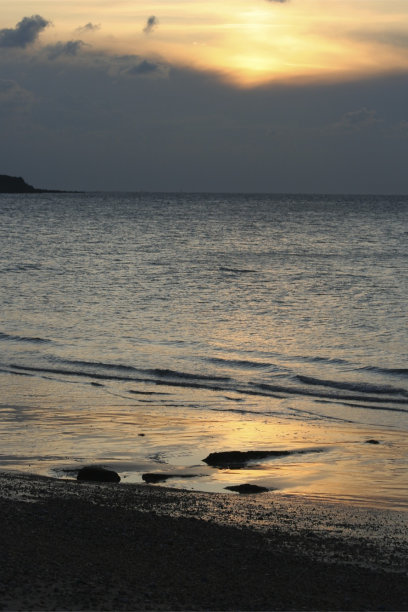 在海上日落图片下载