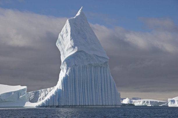 在南极的冰山图片下载