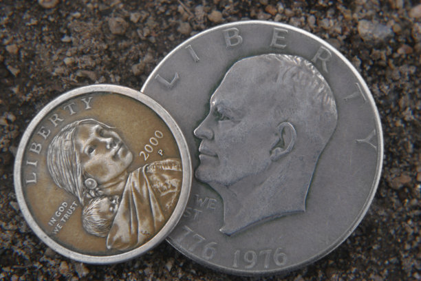 沙美元:艾森豪威尔和萨卡加维亚图片下载