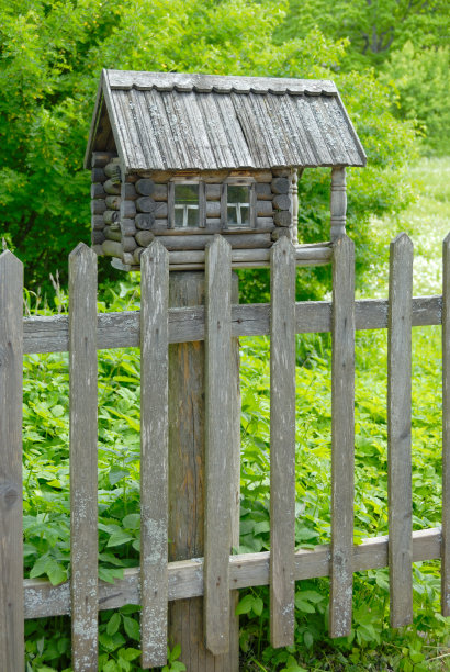 有篱笆的房子图片下载