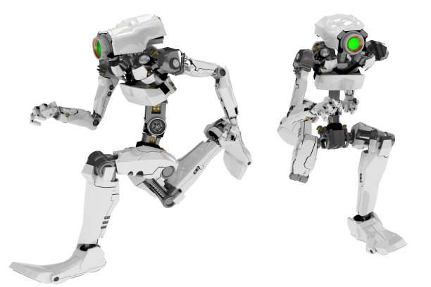 苗条的机器人,冲刺图片下载