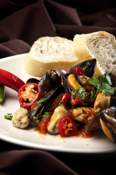 辣椒贻贝图片下载