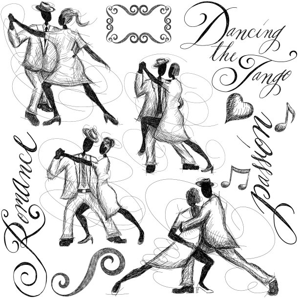 跳探戈图片下载