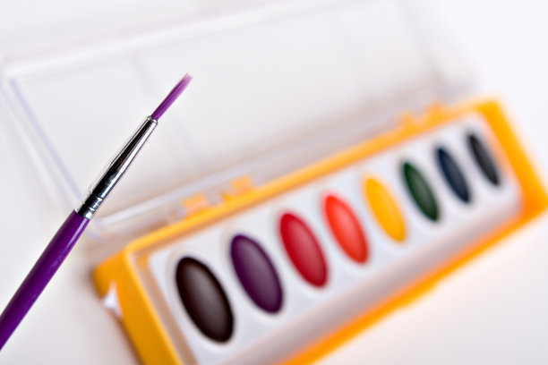 水彩的焦点图片下载