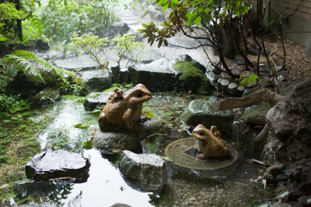 日式花园图片下载