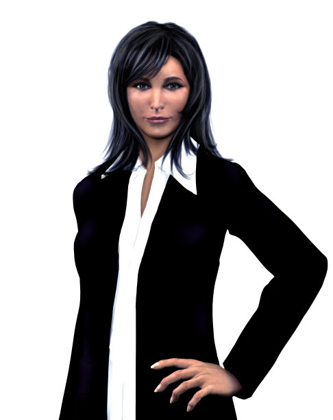 虚拟企业的女人图片下载