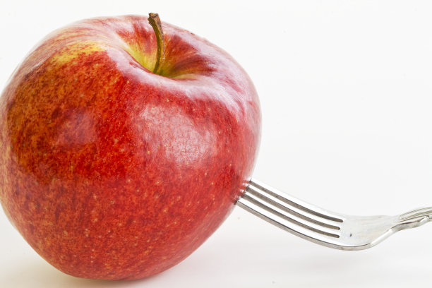 把叉子插进去图片下载