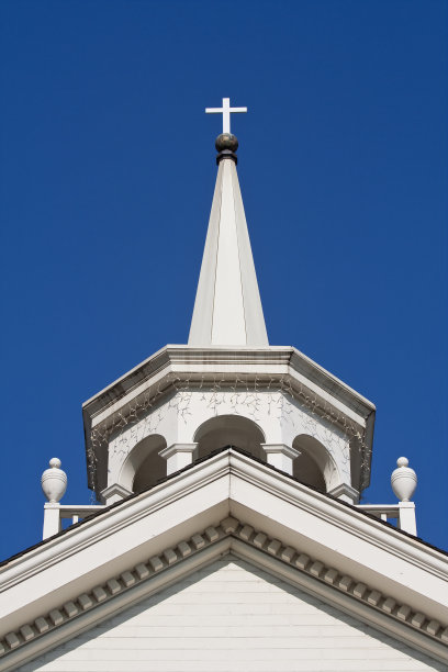 教堂的尖塔图片下载