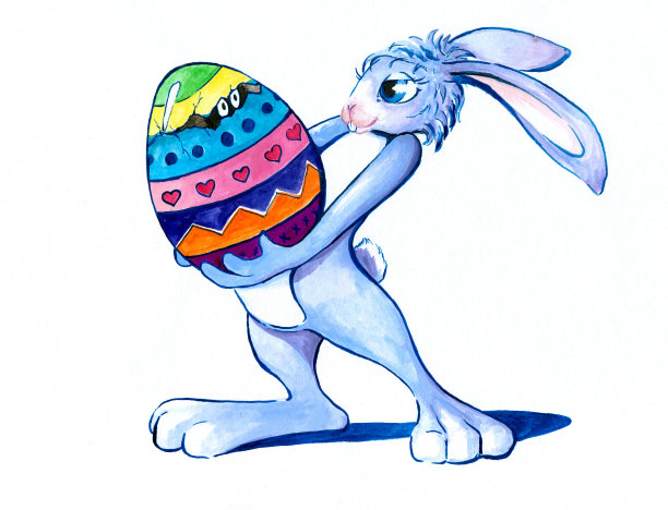 复活节兔子图片下载