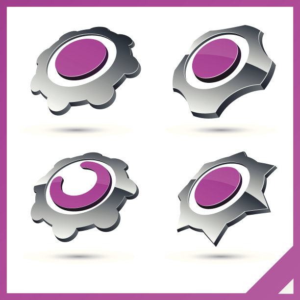 粉红色的3 d的迹象。图片下载