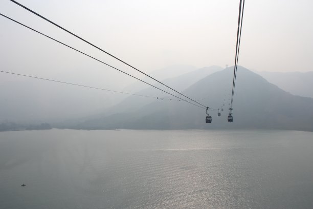 香港的索道图片下载