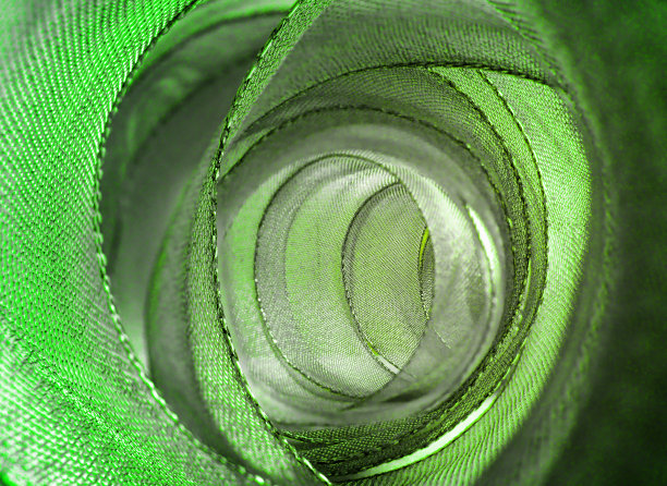 绿色和银色的丝带图片下载